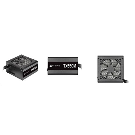 Corsair PC zdroj 550W TX550M 80+ Gold Semi-Modular