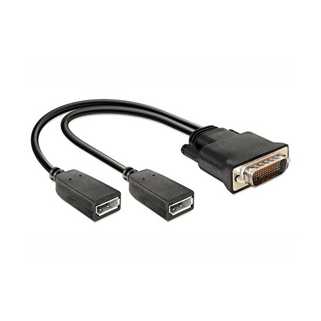 Redukce DMS-59 na 2x DisplayPort