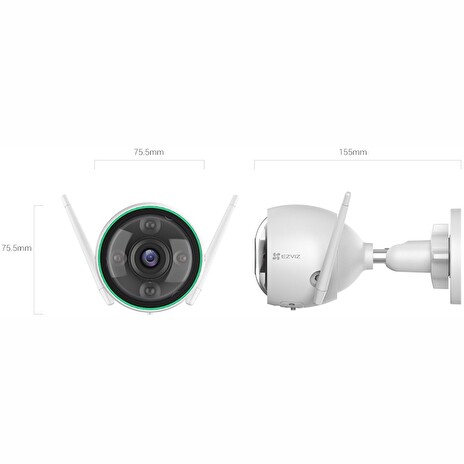 Kamera Ezviz C3N IP, venkovní, 2MP, 2,8mm, WiFi