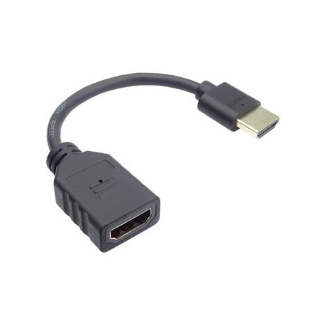 PremiumCord Flexi Adaptér HDMI Male - Female pro ohebné zapojení kabelu do TV