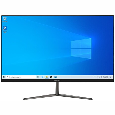 UMAX All-in-One U-One 24GR Plus/ 23,8" IPS/ 1920x1080/ N4020/ 4GB/ 128GB Flash/ HDMI/ 5x USB 3.0/ W10 Pro/ černý