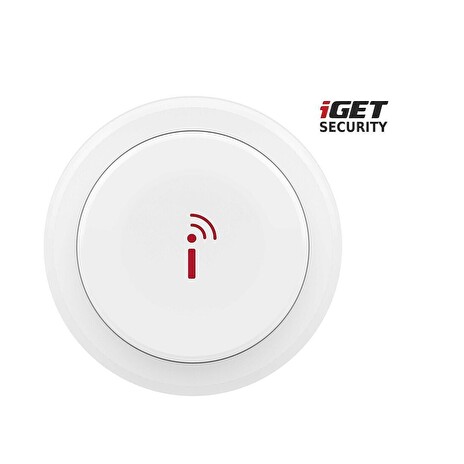 Tlačítko iGET SECURITY EP7 Bezdrátové nastavitelné Smart, a zvonek pro alarm iGET SECURITY M5