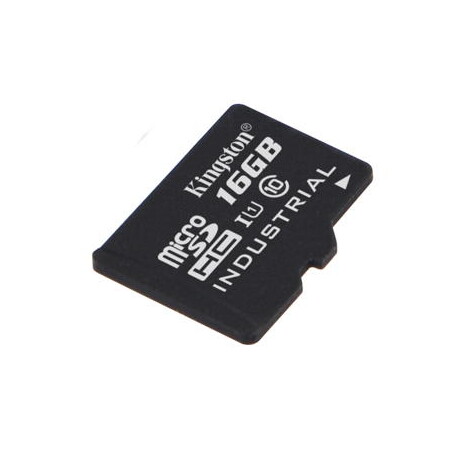 KINGSTON 16GB microSDHC Industrial C10 A1 pSLC Card Single Pack w/o Adapter