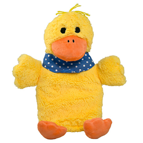 Termofor Hugo Frosch dětský Eco Junior Comfort s plyšovým obalem - kachnička Gagi
