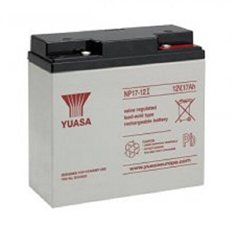 YUASA NP17-12I (12V; 17Ah; závit M5; životnost 5let)