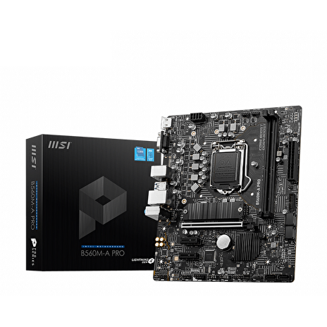 MSI MB Sc LGA1200 B560M-A PRO, Intel B560, 2xDDR4, 1xHDMI, VGA, mATX
