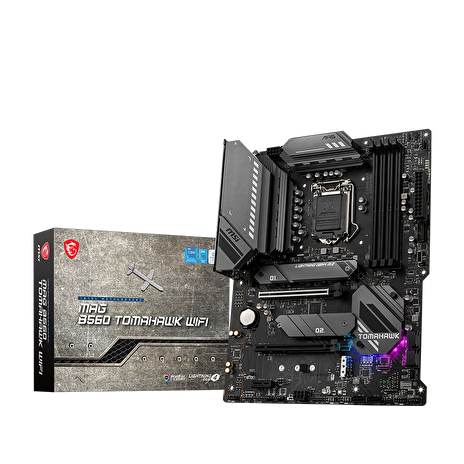 MSI MB Sc LGA1200 MAG B560 TOMAHAWK WIFI, Intel B560, 4xDDR4, 1xDP, 1xHDMI, WI-FI