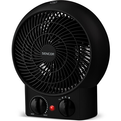 Ventilátor Sencor SFH 7021BK teplovzdušný