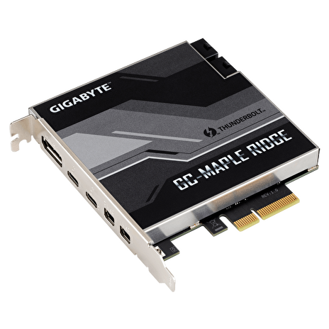 GIGABYTE GC-MAPLE RIDGE, Intel® Thunderbolt™ 4 Certified add-in card, USB Type-C, DisplayPort