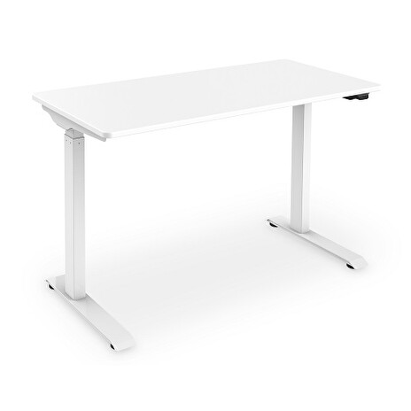 DIGITUS elektrický výškově nastavitelný stůl od 73 do 123 cm rozměr pracovní desky 120x60 cm nosnost 50 kg