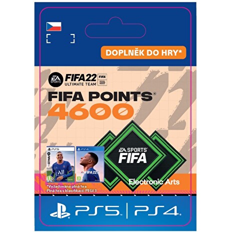 ESD CZ PS4 - FUT 22 – FIFA Points 4600