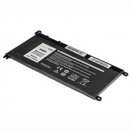 Green Cell/ DE150/ 11.4V/ 3400 mAh/ Li-Ion/ Dell Inspiron 5368 5378 5379 5482 15 5565 5567/ neoriginální