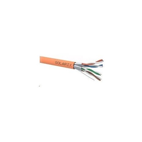 Instalacní kabel Solarix CAT6A STP LSOH B2ca-s1,d1,a1 500m/cívka SXKD-6A-STP-LSOH-B2ca