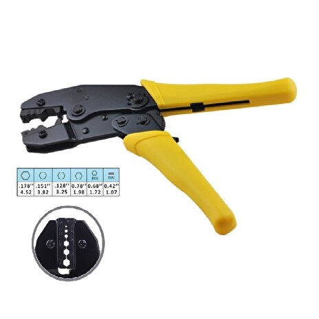 W-star Krimpovací kleště koax. kabely RG58/174 5mm, 3mm KL58