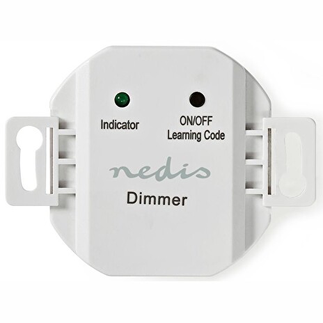 NEDIS RF chytrý vestavěný přepínač/ stmívatelné osvětlení/ výkon 40 W - 300 W/ bílý