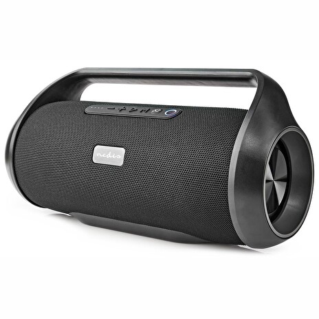NEDIS párty reproduktor/ 2.0/ výkon 90 W/ Bluetooth 4.2/ AUX/ micro USB/ USB/ 3,5 mm jack/ IPX5/ ABS/ černý