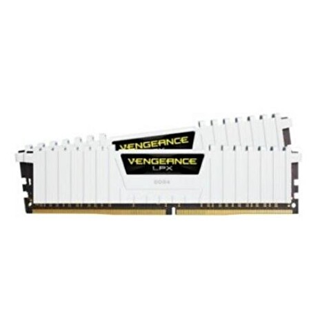 CORSAIR 16GB=2x8GB DDR4 3200MHz VENGEANCE LPX WHITE CL16-20-20-38 1.35V XMP2.0 (pro AMD Ryzen a Intel 500, 16GB=kit 2ks 8GB s chladičem