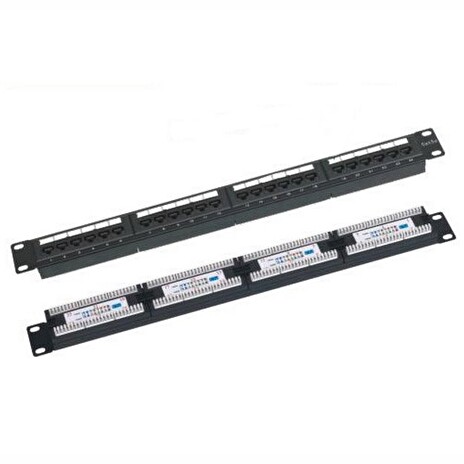 XtendLan Patch panel 19", 24portů, CAT5E, Planet Elite