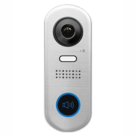 XtendLan Dveřní stanice IP/ 1x zvonek/ 1,3Mpix 170st/ PoE 802.3af/ IP65/ povrchová montáž