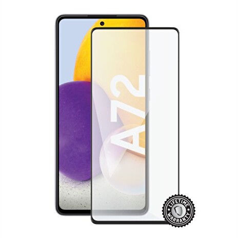 Screenshield SAMSUNG A725 Galaxy A72 (full COVER black) Tempered Glass Protection