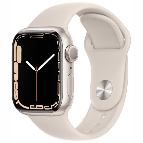 Apple Watch Series 7, 41mm Starlight/Starlight SportBand