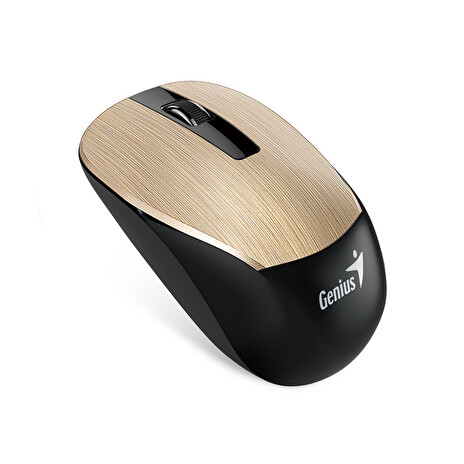 GENIUS NX-7015/Kancelářská/Optická/1 600 DPI/Bezdrátová USB/Zlatá