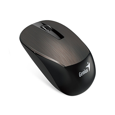 GENIUS NX-7015/Kancelářská/Optická/1 600 DPI/Bezdrátová USB/Hnědá