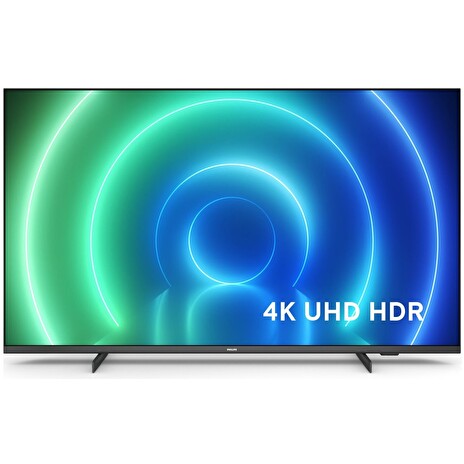 PHILIPS SMART LED TV 50"/ 50PUS7506/ 4K Ultra HD 3840x2160/ DVB-T2/S2/C/ H.265/HEVC/ 3xHDMI/ 2xUSB/ Wi-Fi/ LAN/ G