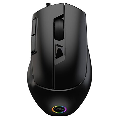 Myš Marvo M428BK, optická, drátová, herní, 4800DPI, černá