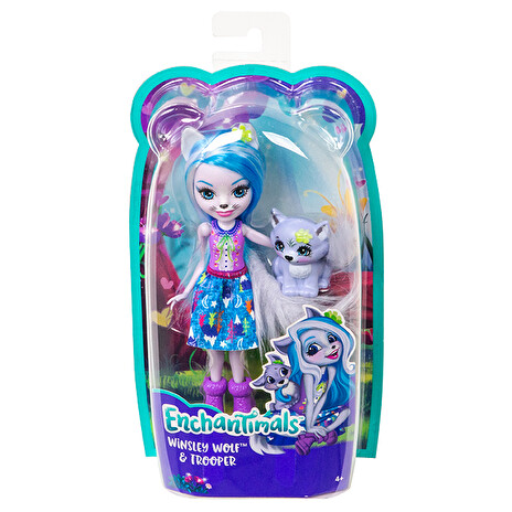 Panenka Mattel Enchantimals a zvířátko Asst