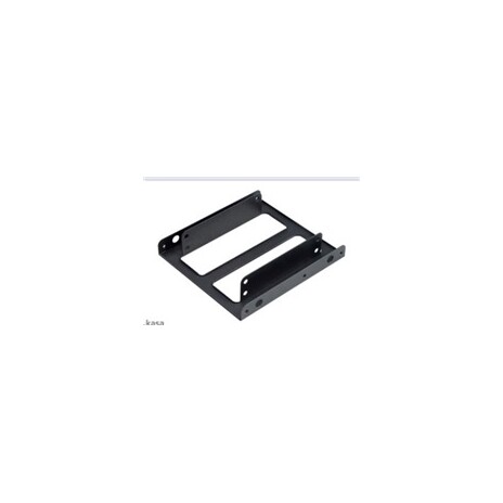 AKASA montážní kit pro 2,5" HDD do 3,5" pozice, 2x 2,5" HDD/SSD, 2ks v balení, černá