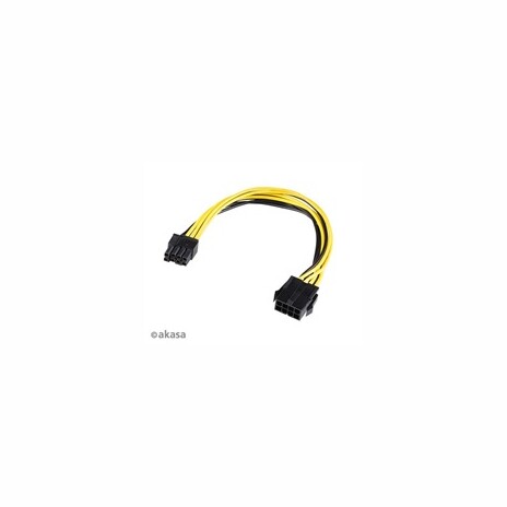 AKASA adaptér 12V ATX 8-Pin to PCIe 6+2 pin Adapter Cable