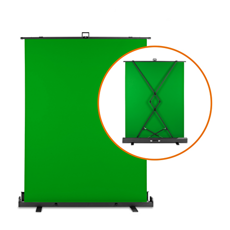 Fotopozadí Walimex PRO rolovací 155x200 zelené