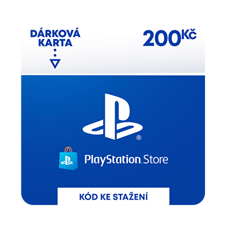 ESD CZ - PlayStation Store el. peněženka - 200 Kč