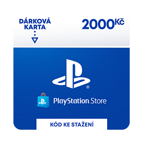 ESD CZ - PlayStation Store el. peněženka - 2000 Kč