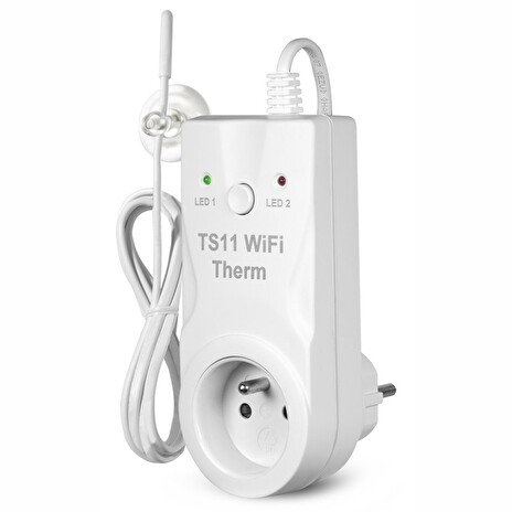 ELEKTROBOCK TS11 WIFI THERM Tepelně spínaná WIFI zásuvka
