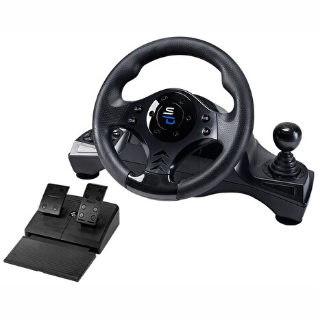 SUPERDRIVE Sada volantu, pedálů a řadící páky GS750/ PS4/ Xbox One/ Xbox Series X/S / PC