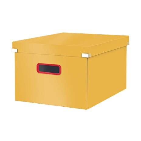 LEITZ Univerzální krabice Click&Store COSY, velikost M (A4), teplá žlutá