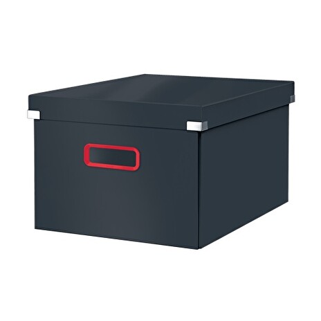 LEITZ Univerzální krabice Click&Store COSY, velikost M (A4), sametově šedá