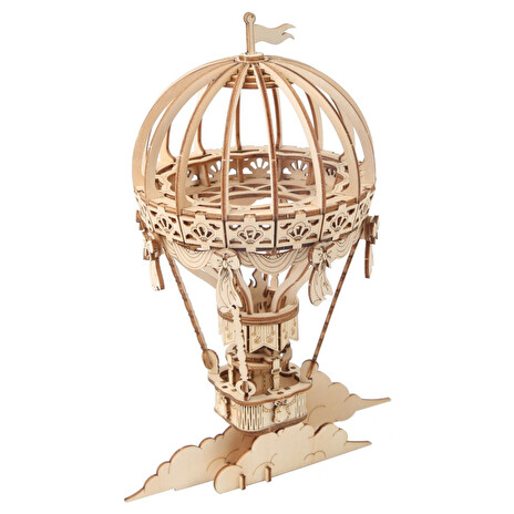 Hračka Robotime dřevěné 3D puzzle Horkovzdušný balón