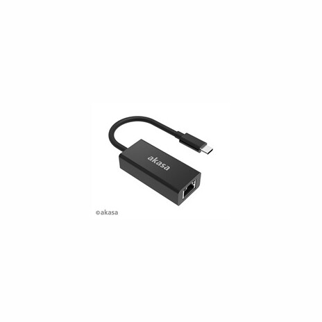 AKASA redukce USB-C na RJ45 (Ethernet), 2.5Gbps, 15cm