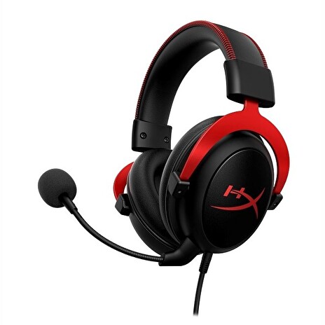 HP HyperX Cloud II - Pro Gaming Headset (Redl) - červený
