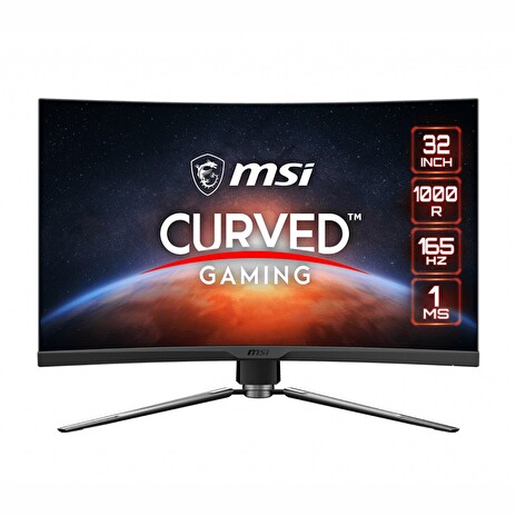 MSI MAG Artymis/324CP/31,5"/VA/FHD/165Hz/1ms/Black/2R