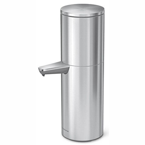 Dávkovač Simplehuman desinfekce a mýdla, bezdotykový - 946 ml, nerez ocel (vhodný na stěnu)
