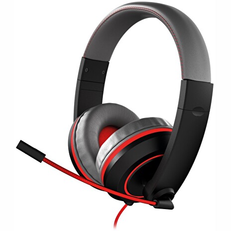 GIOTECK herní headset XH100S/ multiplatforma/ černošedé