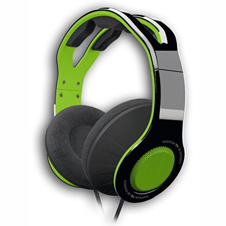 GIOTECK herní headset TX-30/ multiplatforma/ černozelený