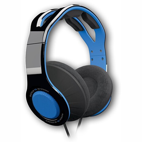 GIOTECK herní headset TX-30/ multiplatforma/ černomodrý