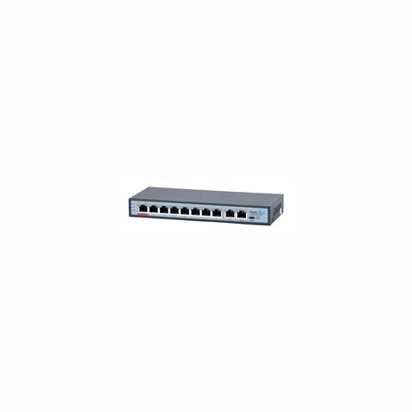 MaxLink PoE switch PSBT-10-8P-250 (náhrada za PSAT-10-8P-250), 10x LAN/8x PoE 250m, 802.3af/at/bt