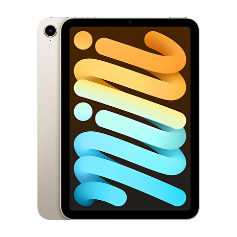 Tablet Apple iPad mini 64GB, Wi-Fi, hvězdná bílá (2021)