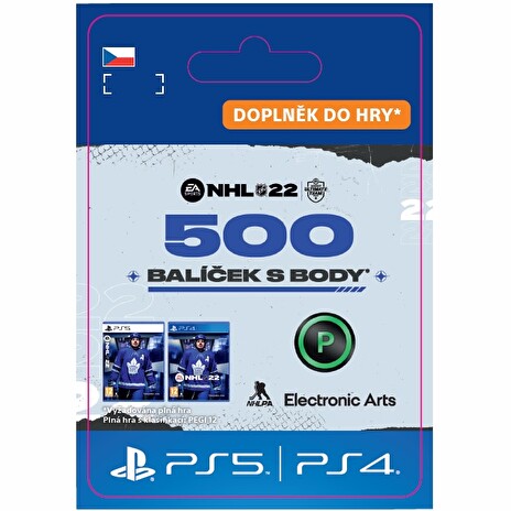 ESD CZ PS4 - NHL® 22 500 Points Pack